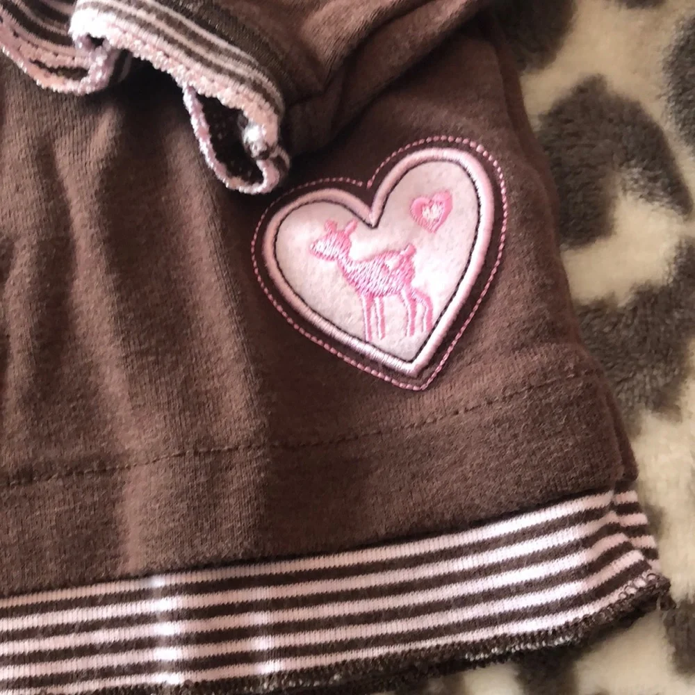 Children’s Place Ruffle Flare Jeans & Carter’s Tops 18 months